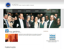 Tablet Screenshot of kaem.tukd.org.tr